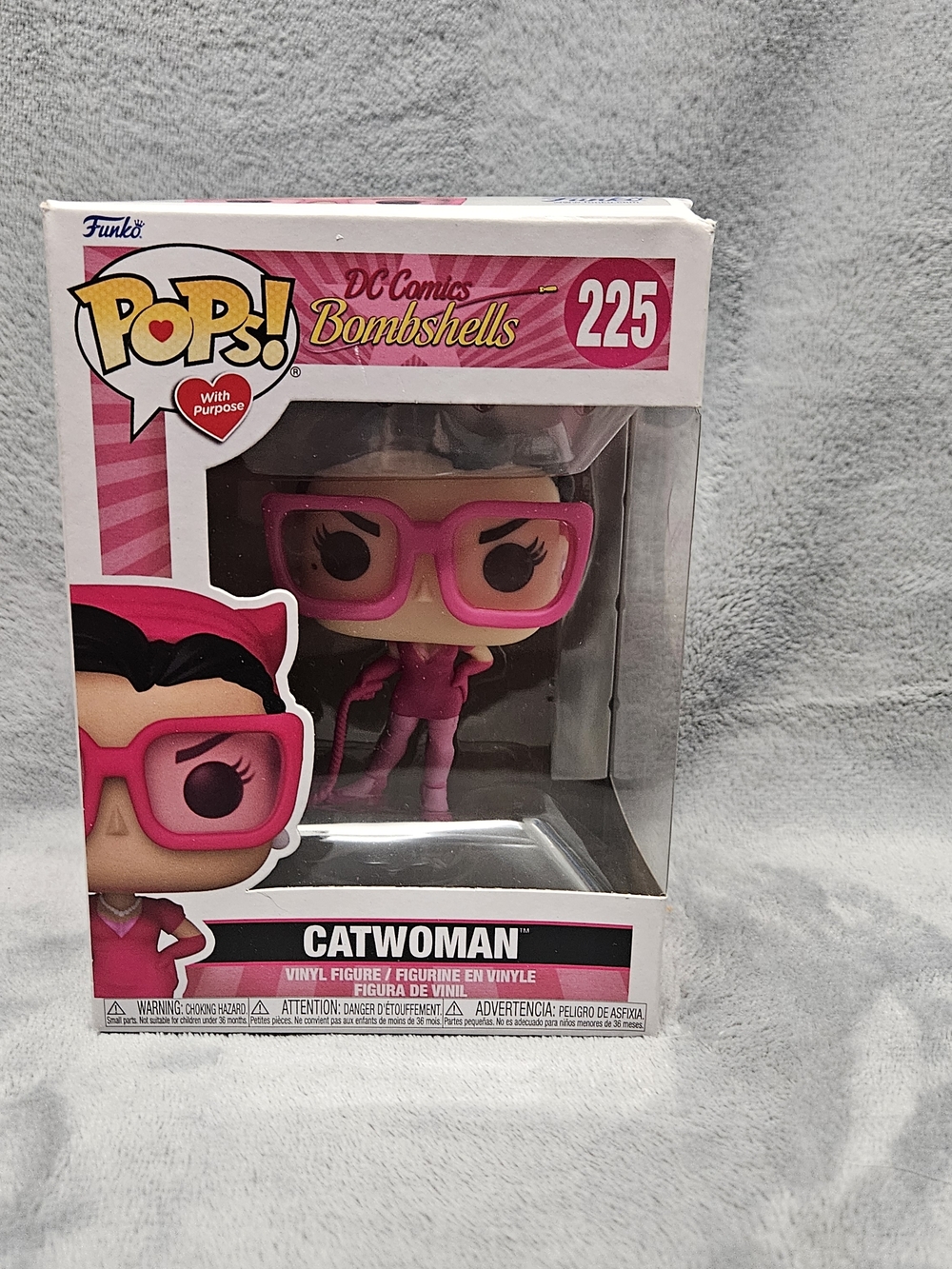 Funko DC Comics Bombshells Catwoman Vinyl Figure - Bright Pink